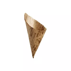 Cornet feuille bambou h170 mm Ø70mm